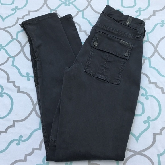 ๐๐CUTE! 7FAM CARGO ZIPPER SKINNY๐๐25(0) 28.5โ - Picture 7 of 8